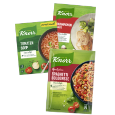 Knorr droge mix voor maaltijd, soep of saus